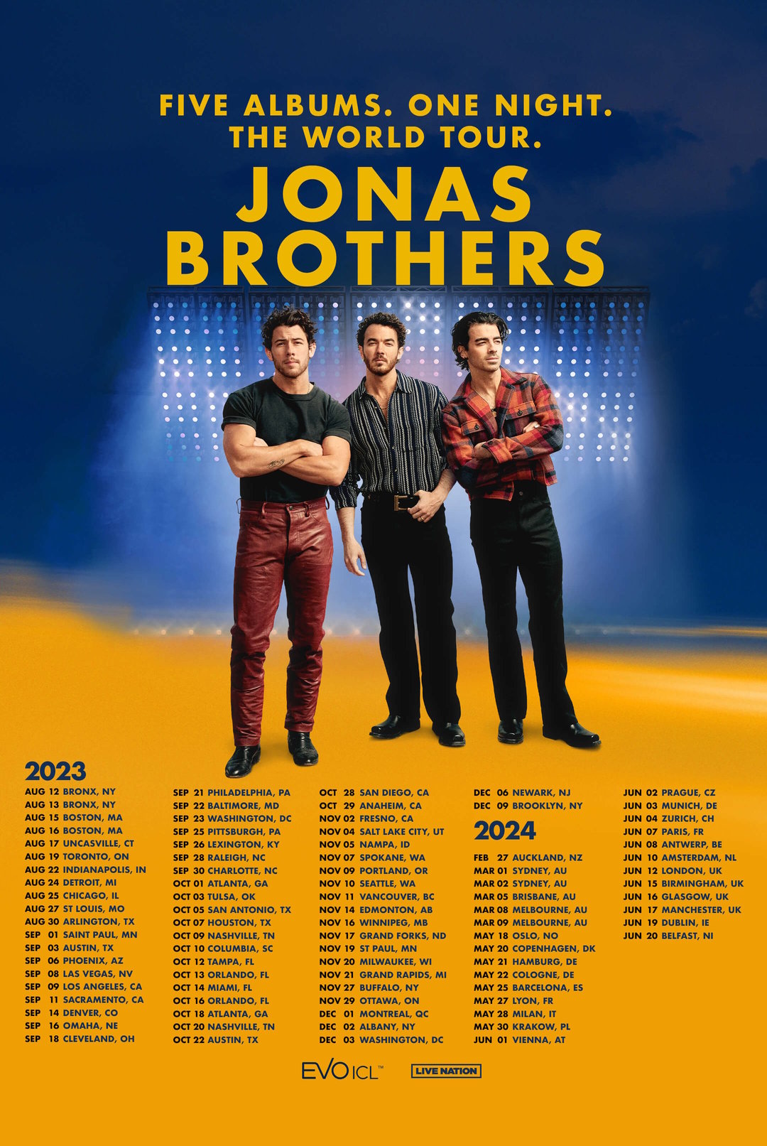 In My Jonas Brothers Era Shirt Jonas Brothers Dallas Opening Act