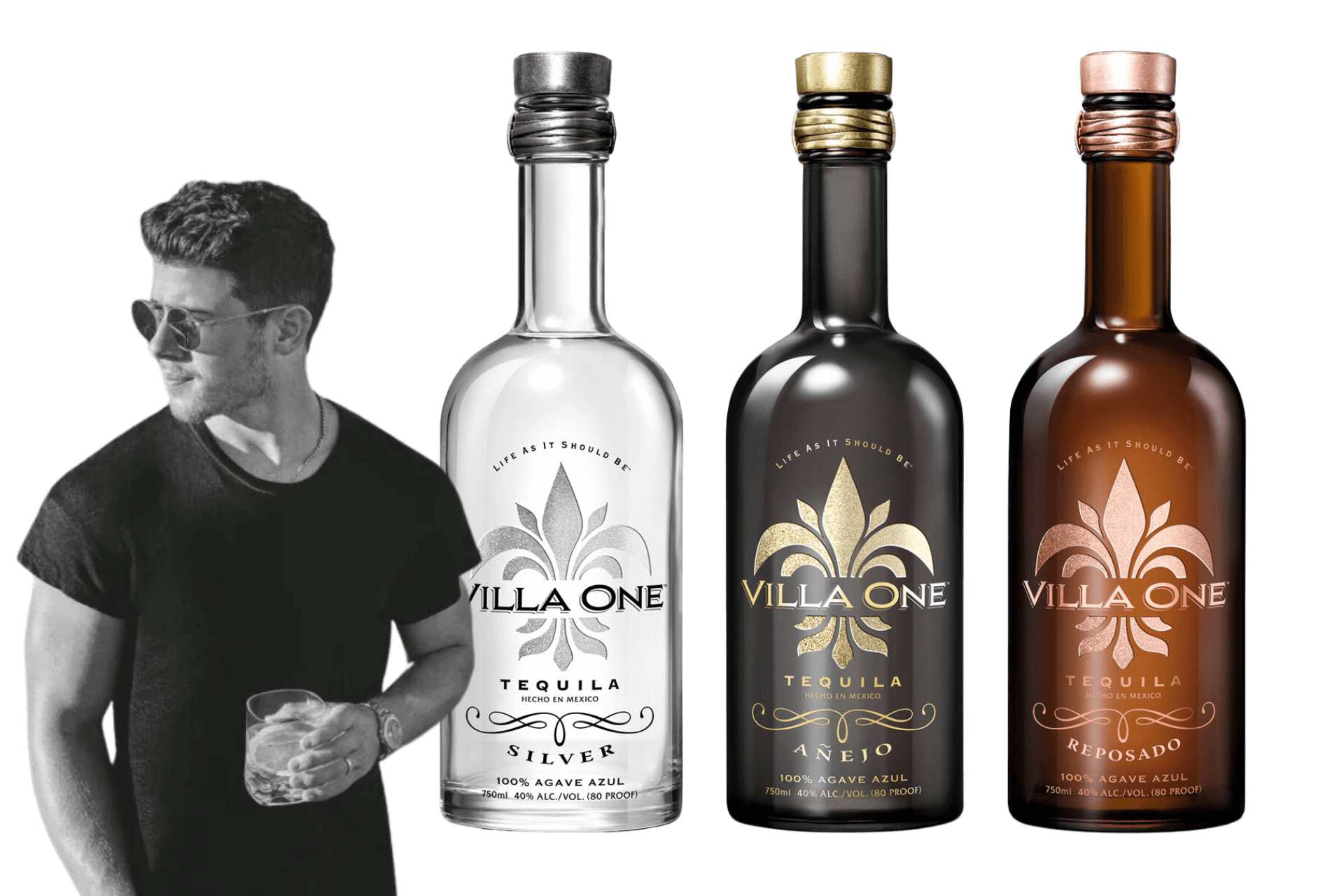 Villa One Tequila - the brands - jonas brothers